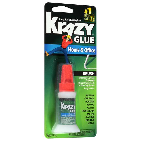 Krazy Home & Office Brush Glue (0.2 oz)