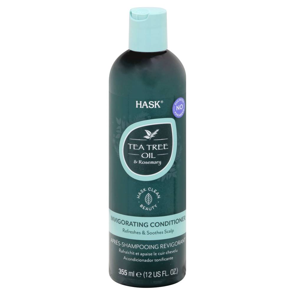 Hask Tea Tree Oil & Rosemary Invigorating Conditioner (12 fl oz)