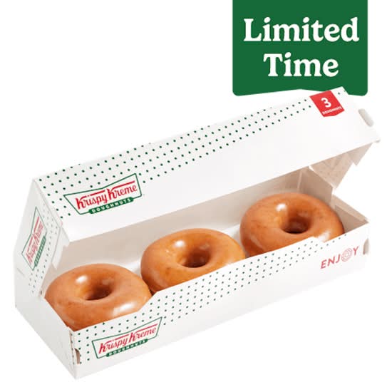 Pumpkin Spice Original Glazed 3 Pack