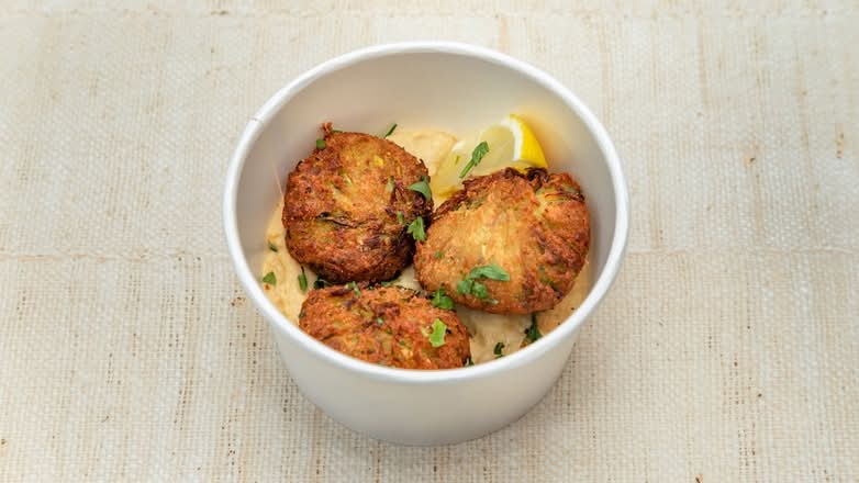 Courgette Fritter ( V VG )