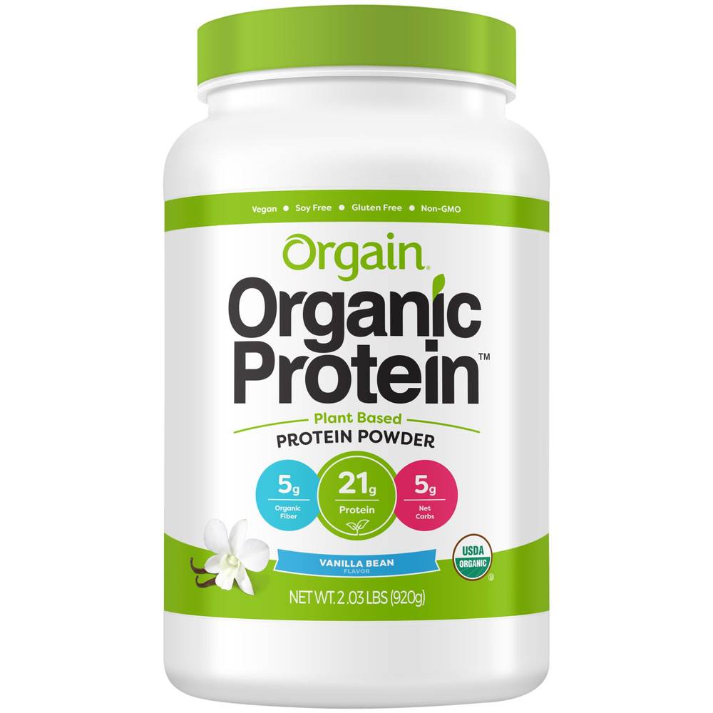Orgain Plant Based Protein Powder (32.48 oz) (vanilla bean)