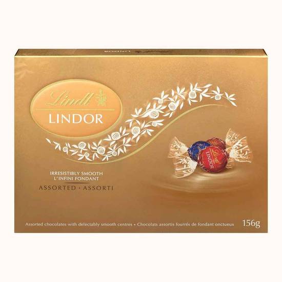 Lindt Lindor Assorted Chocolate Truffle Box (156 g)