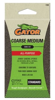 Gator Coarse Medium Standard All Purpose Jumbo Sanding Sponge