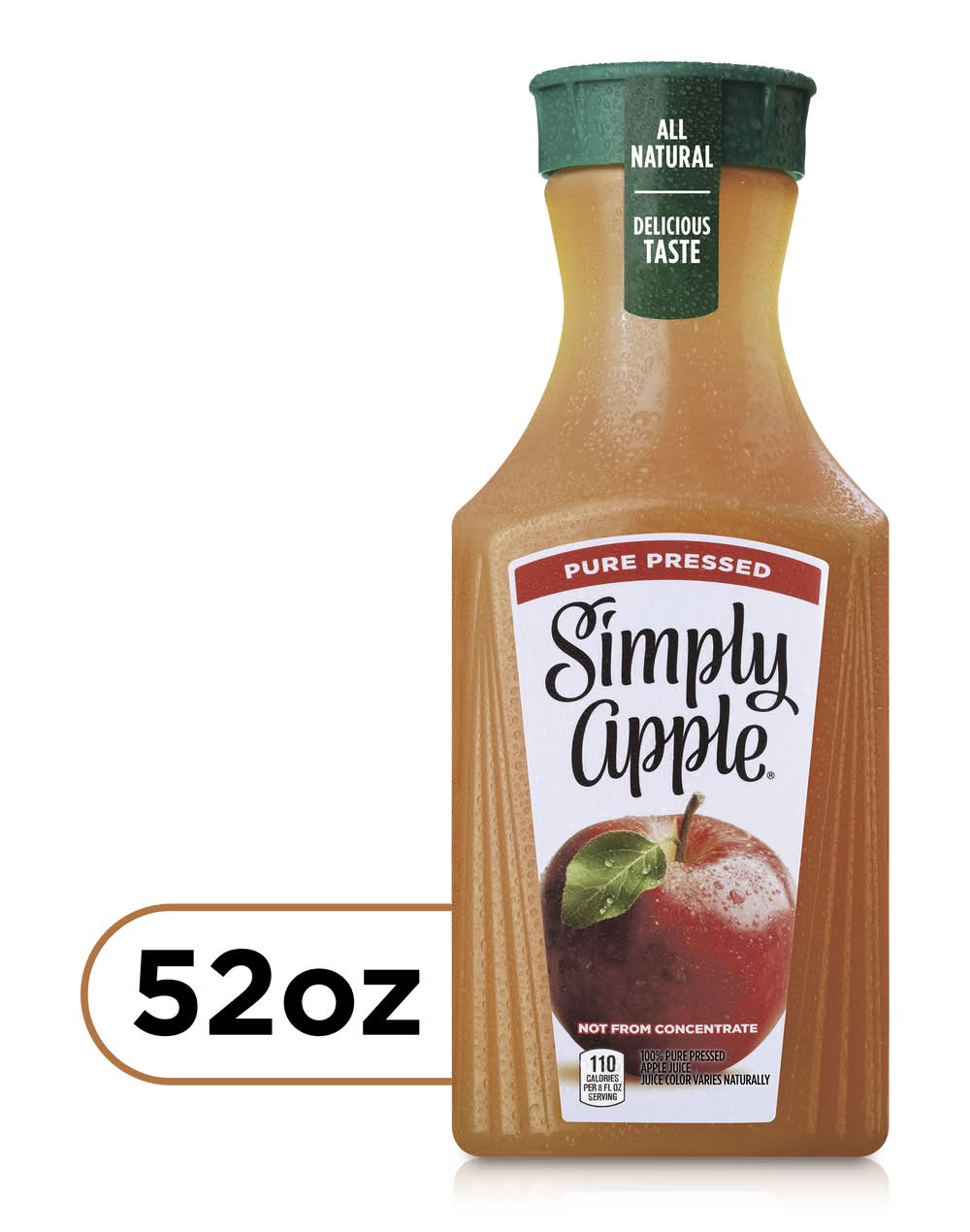 Simply Pure Pressed Juice, Apple (52 fl oz)