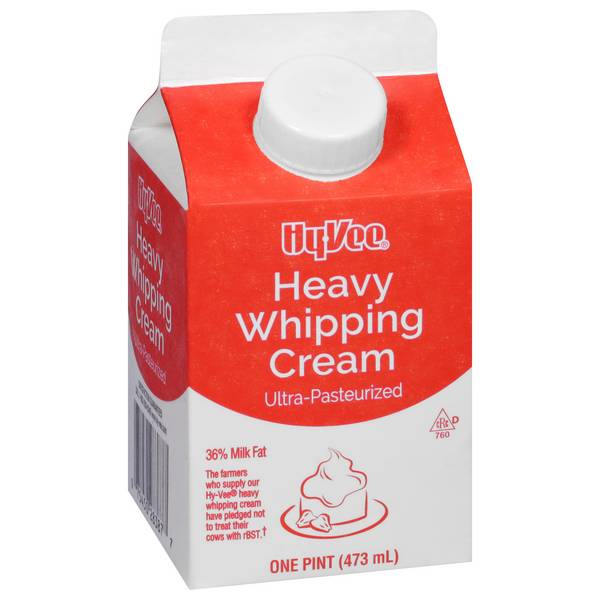 Hy-Vee Heavy Whipping Cream (473 ml)