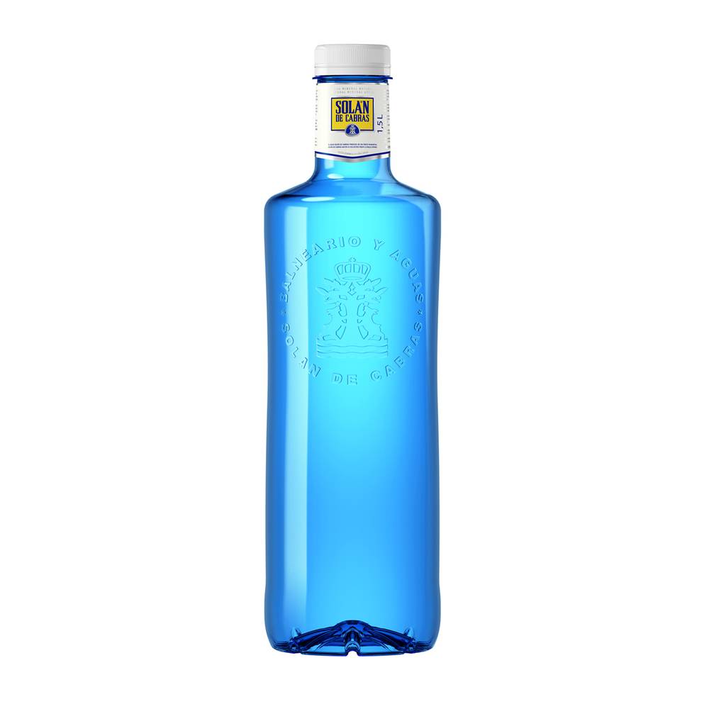 Agua mineral natural Solán de Cabras 1.5 l