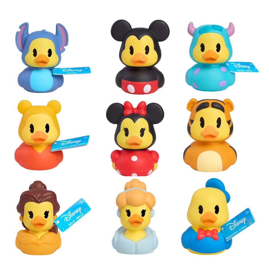 Licensed Characters Rubber Duck Novelty Toy, Assorted Characters, 1-ct.
