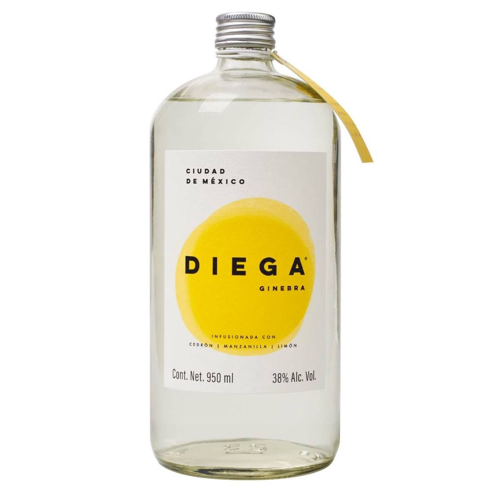 Diega ginebra (950 ml) (cedrón/manzanilla/limón)
