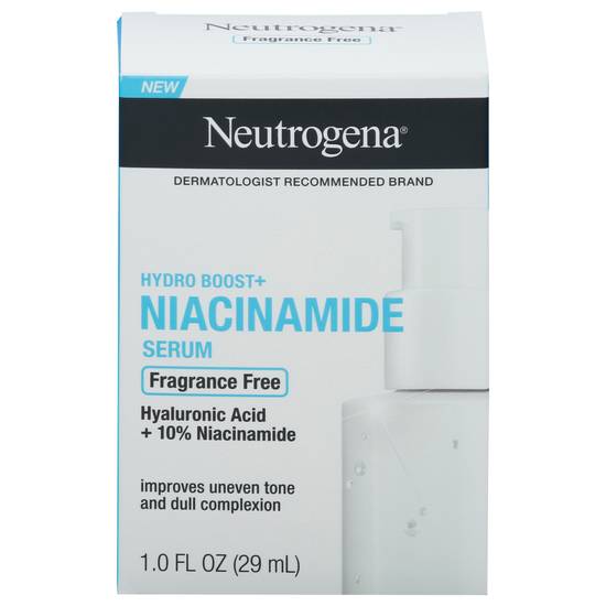 Neutrogena Hydro Boost+ Niacinamide Unscented Face Serum