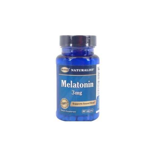 Naturalist Melatonin 3 mg Sleep Aid (60 tablets)