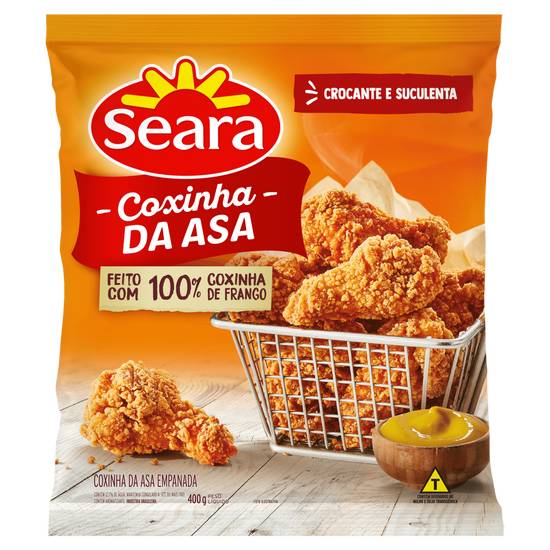 Seara · Coxinha da asa empanada congelada (400 g)