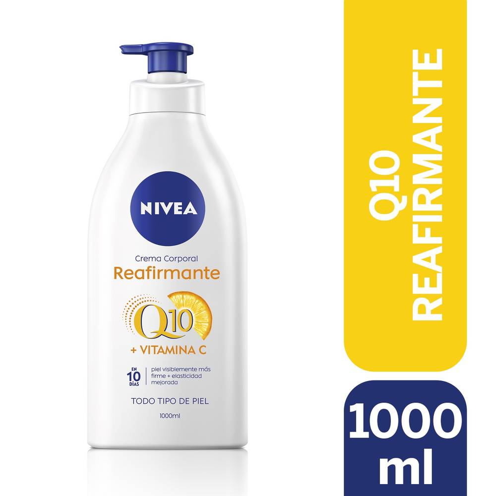 Nivea crema corporal reafirmante q10 (1000 ml)