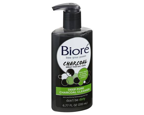 Bioré · Charcoal Deep Pore Cleanser (6.8 fl oz)