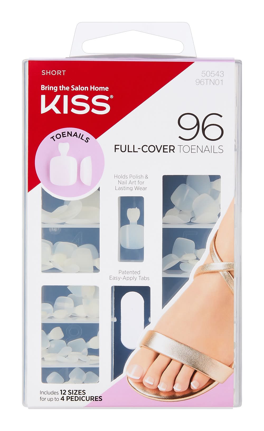 KISS Full-Cover Toenails