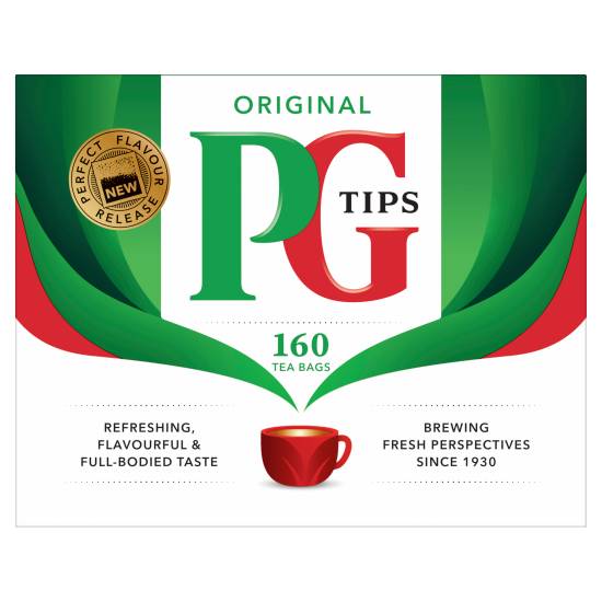 Pg Tips 160 Original Tea Bags 464g