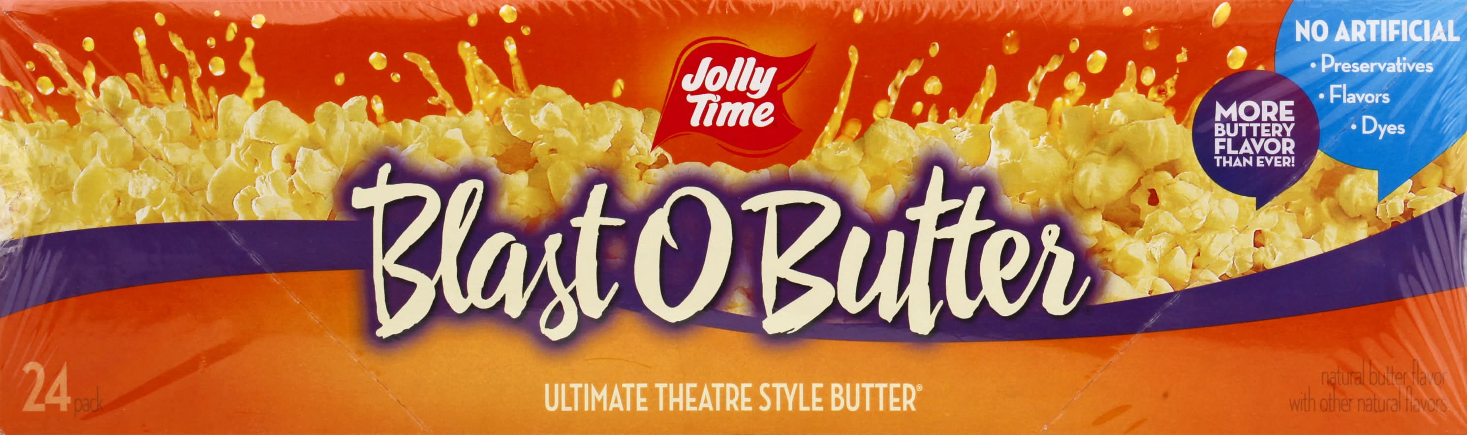 Jolly Time Blast O Butter Ultimate Theatre Style Popcorn (76.8 oz, 24 ct)