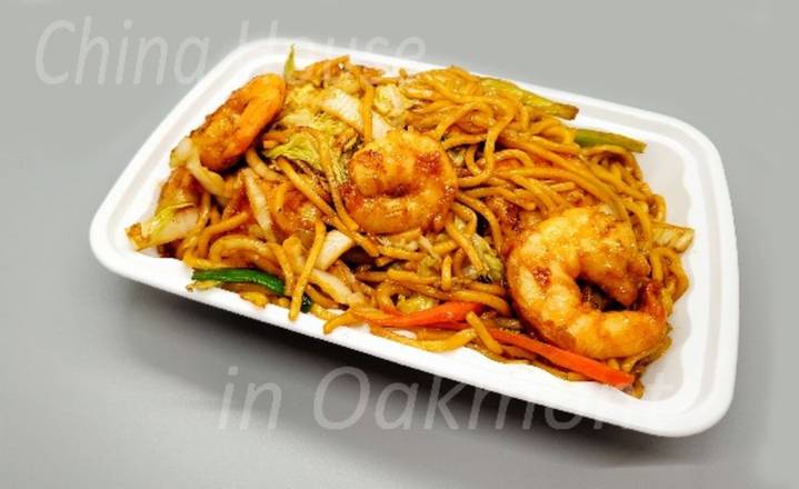 L5.Shrimp Lo Mein-虾捞面