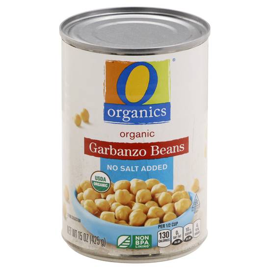 O Organics Organic Unsalted Garbanzo Beans