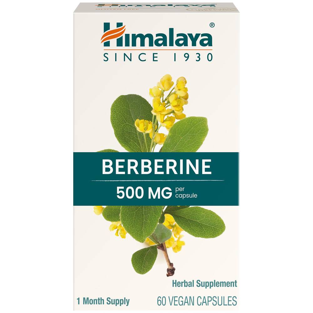 Himalaya Berberine 500 Mg - (60 Capsules)