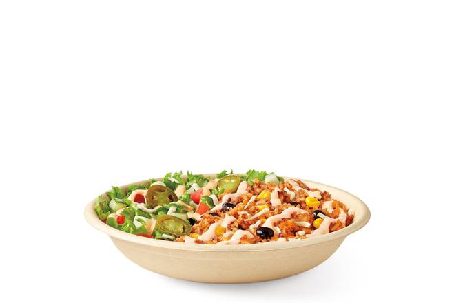Bol-délice légumes avec fromage et habanero