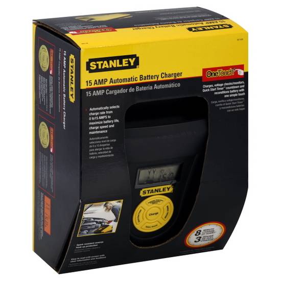 Stanley Cargador de Batería 15 Amp