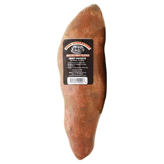 Fifth Generation Microwaveable Sweet Potato