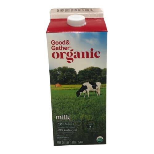 Good & Gather Organic Whole Milk (0.5 gal)