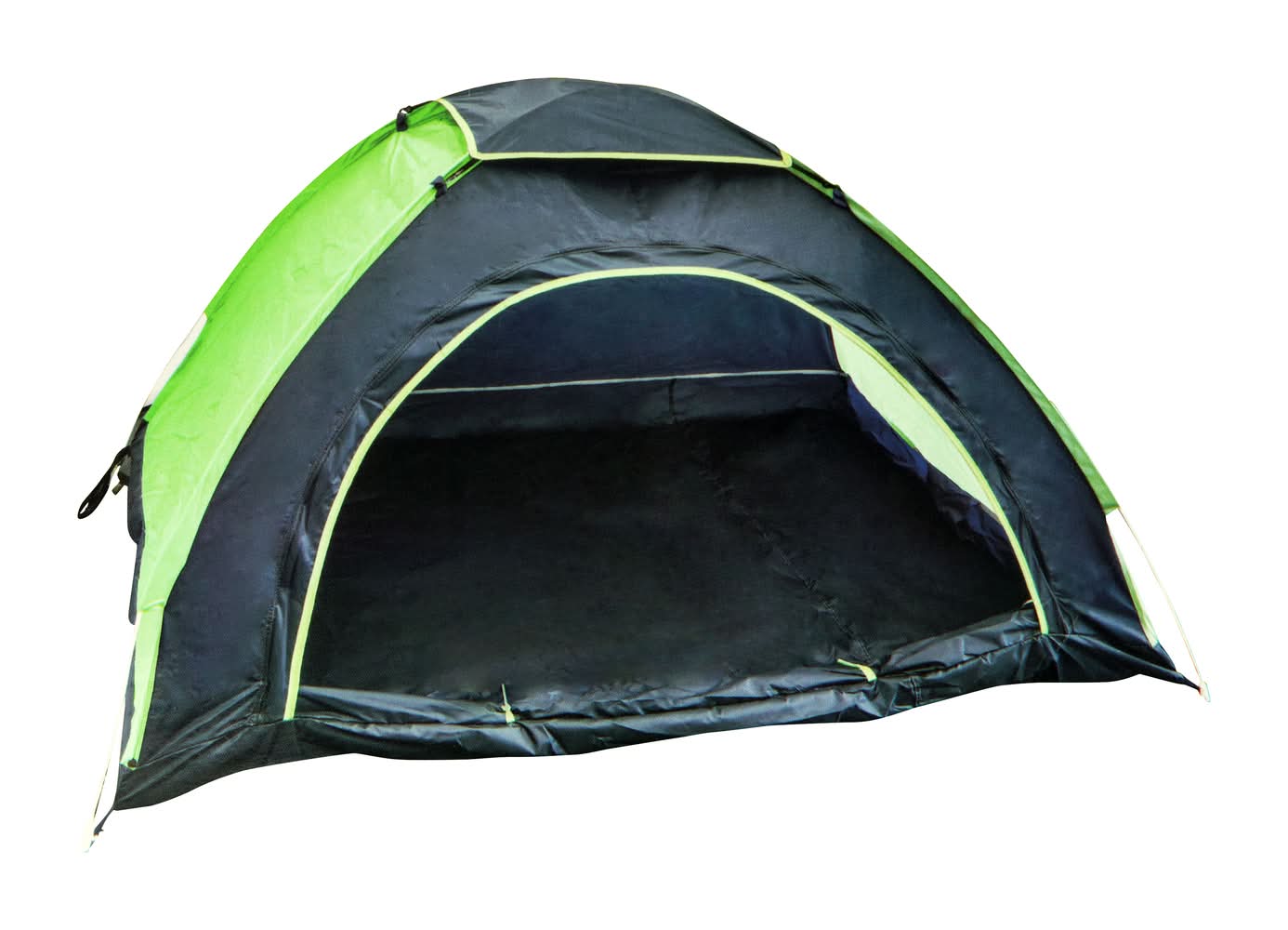 Pop-Up Tent Navy Blue and Green
