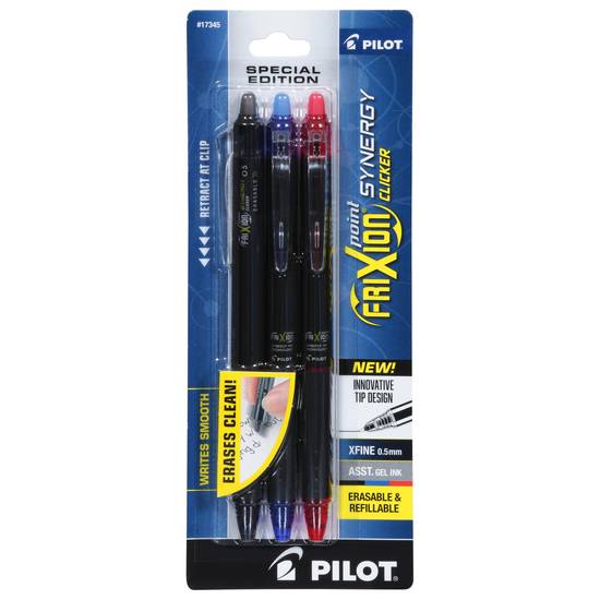 Pilot Frixion Synergy Retractable Pens Extra Fine
