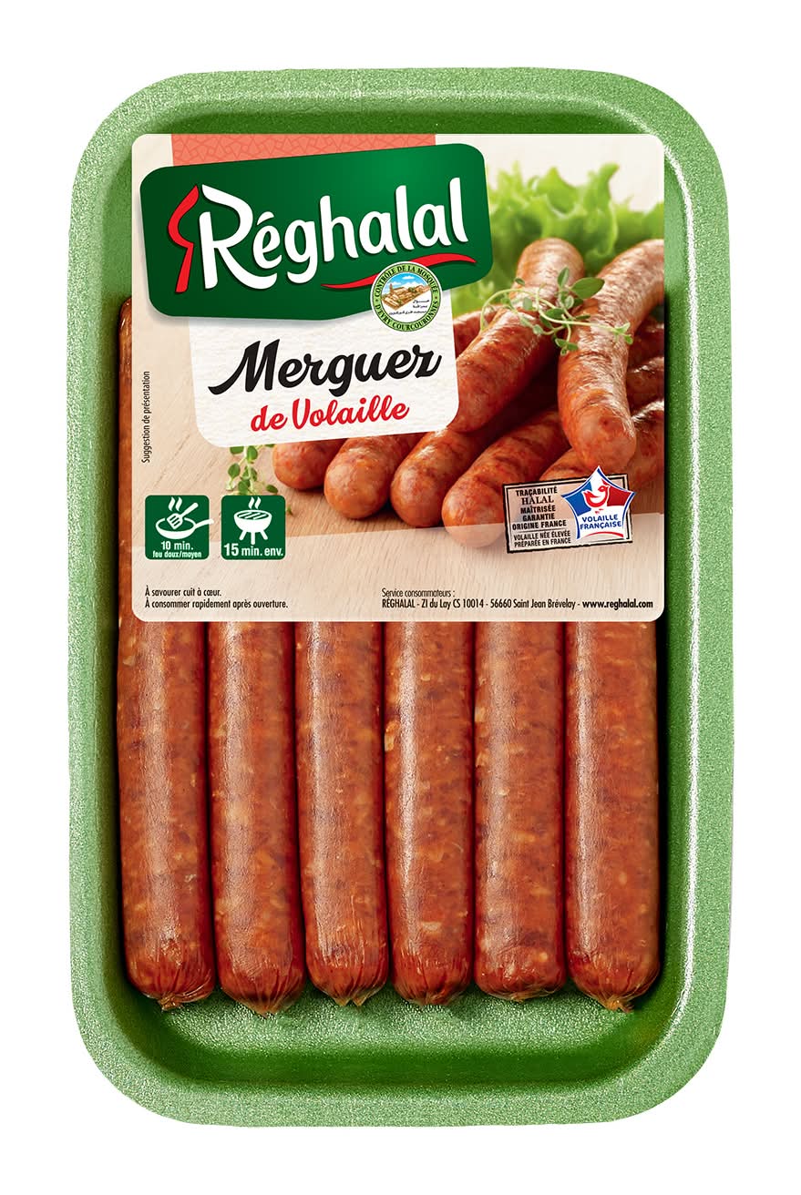 Réghalal - Merguez de volaille (300g)