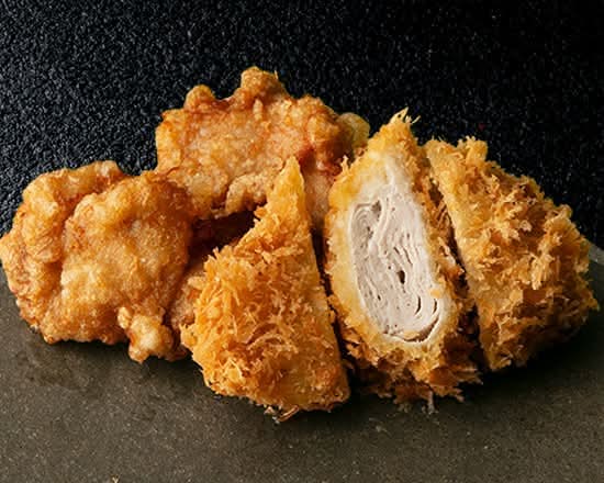 人気No.1と夢の共演！熟成重ねかつS＆鶏の唐揚げ2個弁当  #1 Popular & Dream Duo! Aged Kasane Cutlet S & Fried Chicken (2pc) Bento