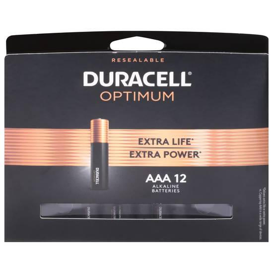 Duracell Optimum Alkaline Batteries ( 12 ct)