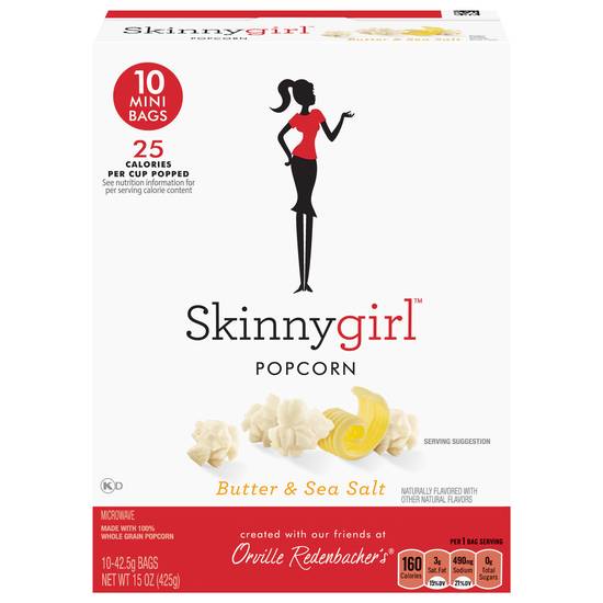 Skinnygirl Butter and Sea Salt Popcorn (10 ct)