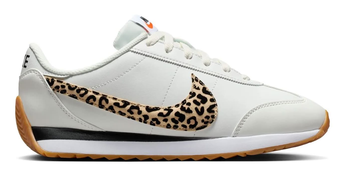 Nike Pacific Sneaker - Women's (White Cheetah Print Medium - 9)