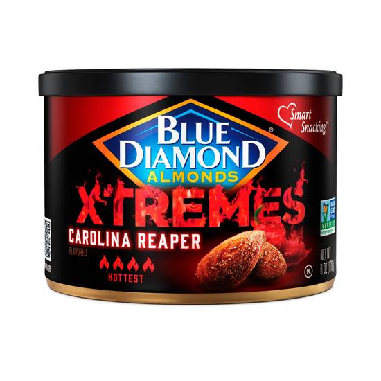 Blue Diamond Xtremes Carolina Reaper Almonds, 6 OZ