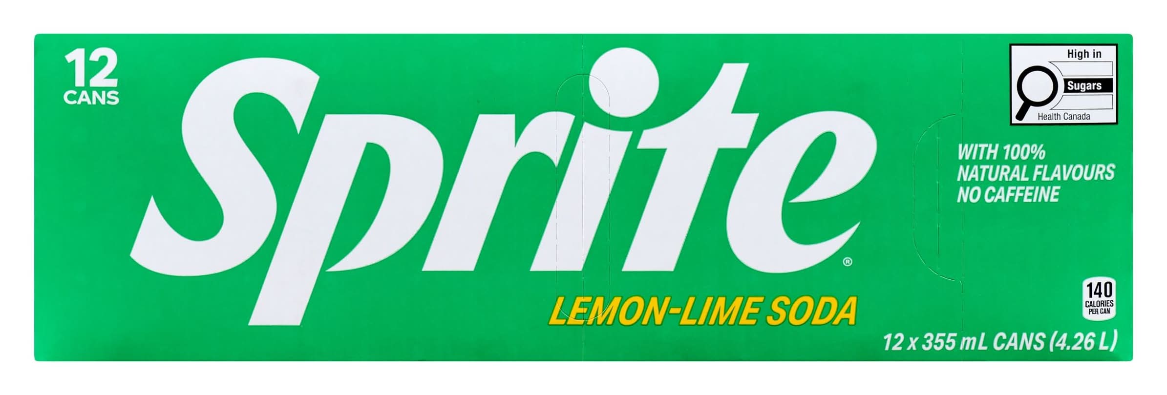 Sprite Soda, Lemon-Lime (12 x 355 ml)