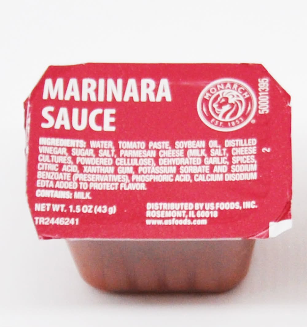 Monarch Marinara Sauce Cup (1.5 oz)