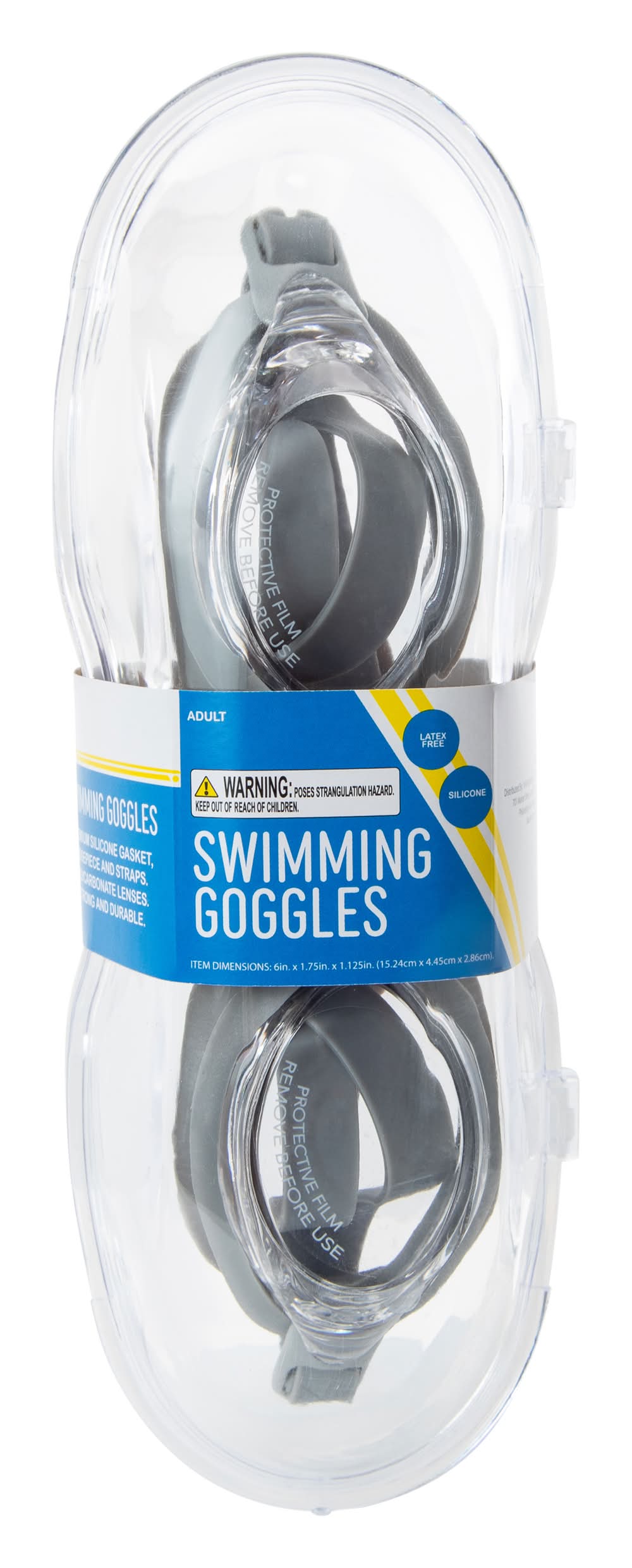 Adult Swimming Goggles Clear