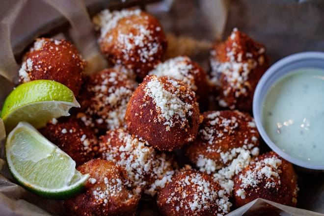 Mexican Street Corn Fritters