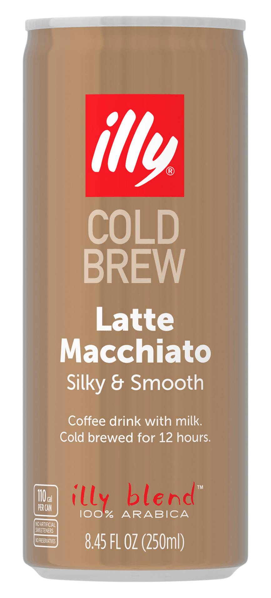 Illy Latte Macchiato Cold Brew Coffee Drink (8.5 fl oz)