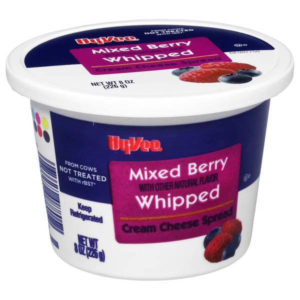 Hy-Vee Whipped Cream Cheese Spread (mixed berry)