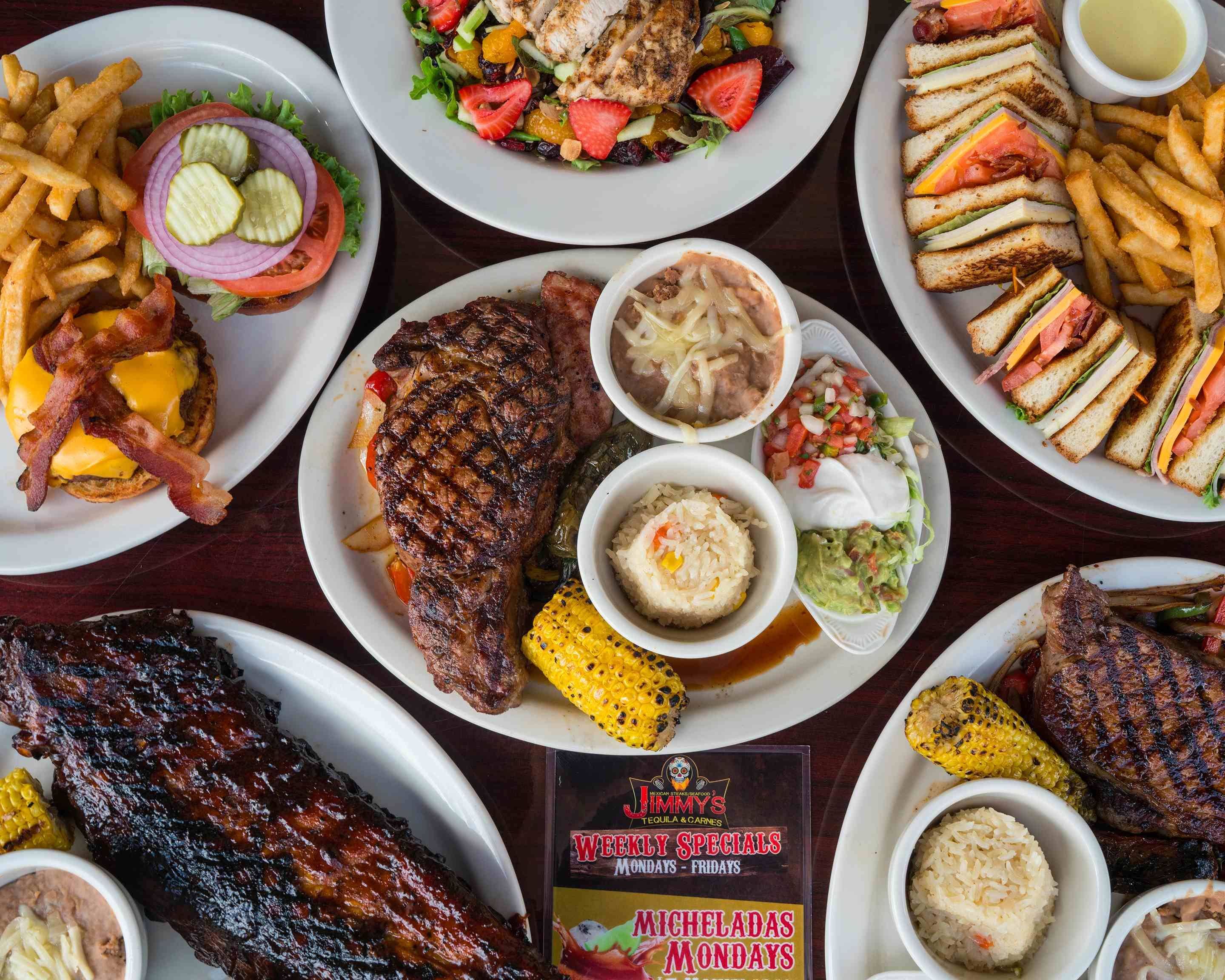 Jimmy's Tequila and Carnes Menu Atlanta • Order Jimmy's Tequila and