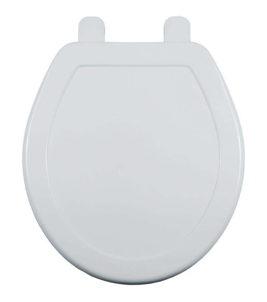 Olsonite · Asiento sanitario plástico blanco