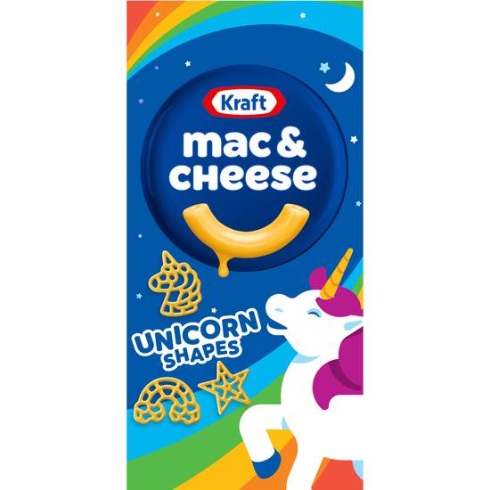 Kraft Macaroni & Cheese Unicorn Shapes