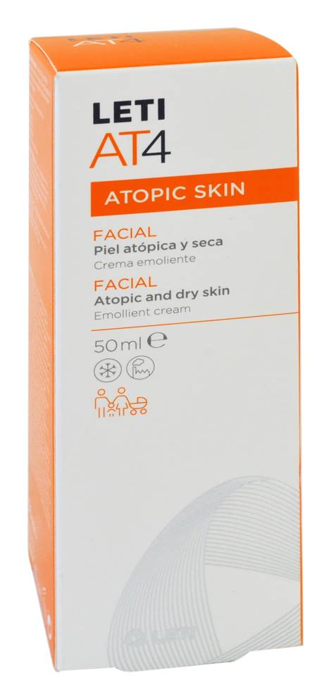 LETI AT4 CREMA FAC EMOLIENTE *50ML