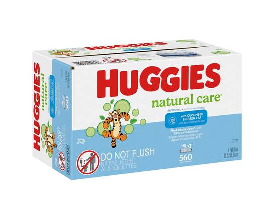 Huggies · Natural Care Refreshing Clean Scent Baby Wipes (560 ct)
