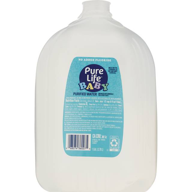 Purified Drinking Water Gallon