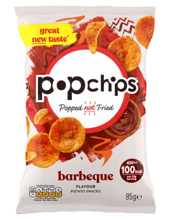 Popchips Barbeque, Potato Snacks (85g)