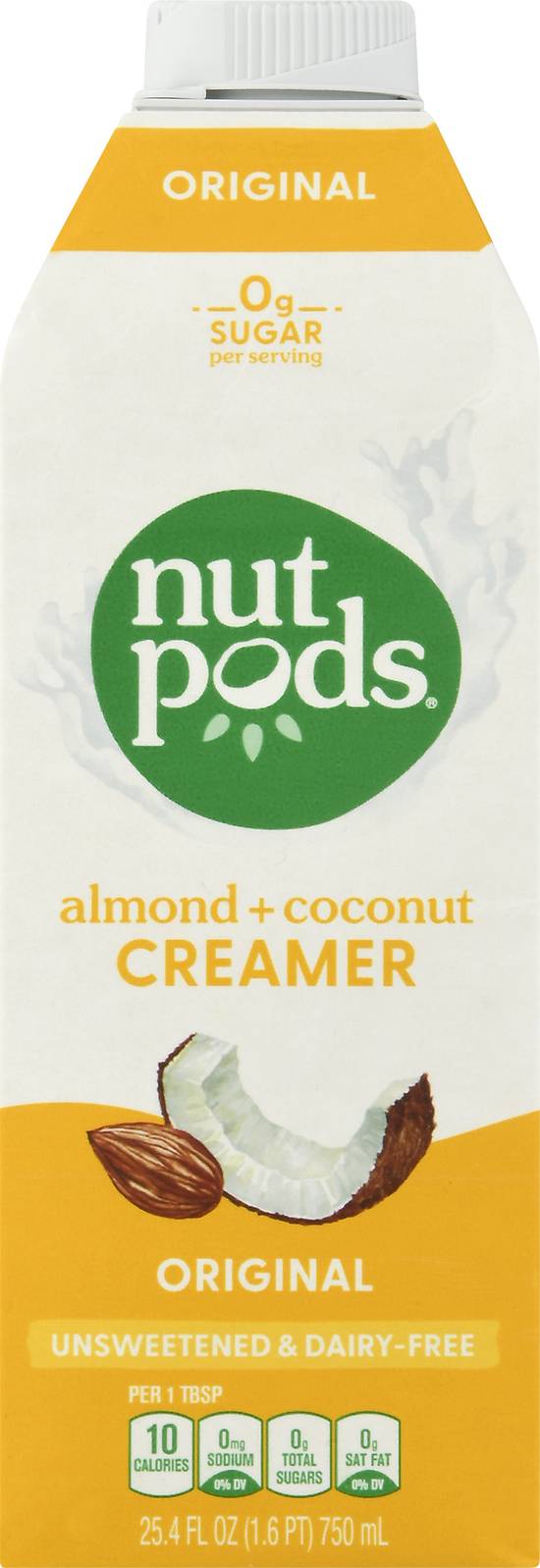 Nutpods Creamer (almond and coconut)