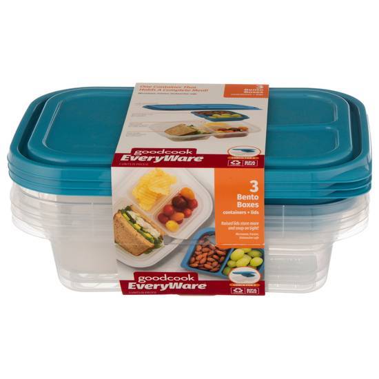 Goodcook Everyware Container Lids Bento Boxes (3 ct)